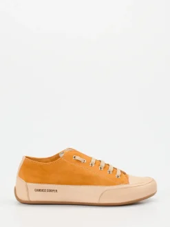 – Sneaker aus Veloursleder Hellbeige-Candice Cooper Discount