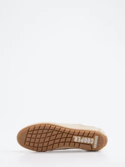 – Sneaker aus Velours- und Glattleder Beige-Candice Cooper New