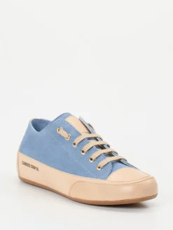 – Sneaker aus Veloursleder in Hell-Candice Cooper Outlet