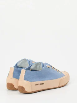 – Sneaker aus Veloursleder in Hell-Candice Cooper Outlet