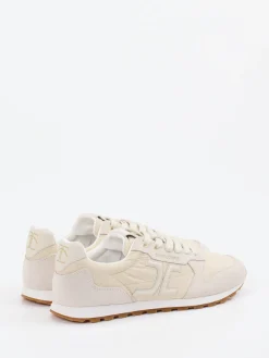 – Sneaker aus Veloursleder und Textil beige-Candice Cooper