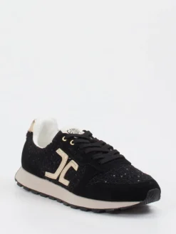 – Sneaker aus Veloursleder & Textil-Candice Cooper Clearance