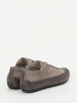 – Sneaker aus Veloursleder Taupe-Candice Cooper New