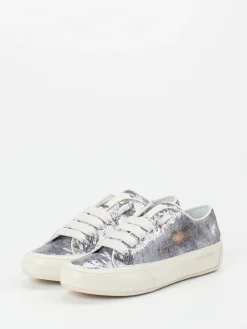 – Sneaker aus Metallic mit Pailletten-Candice Cooper