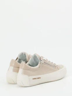 – Sneaker aus Kalbleder in Taupe-Candice Cooper