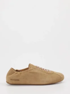 – Sneaker aus Veloursleder beige-Candice Cooper Discount