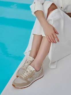 – Sneaker aus Veloursleder-Candice Cooper Sale