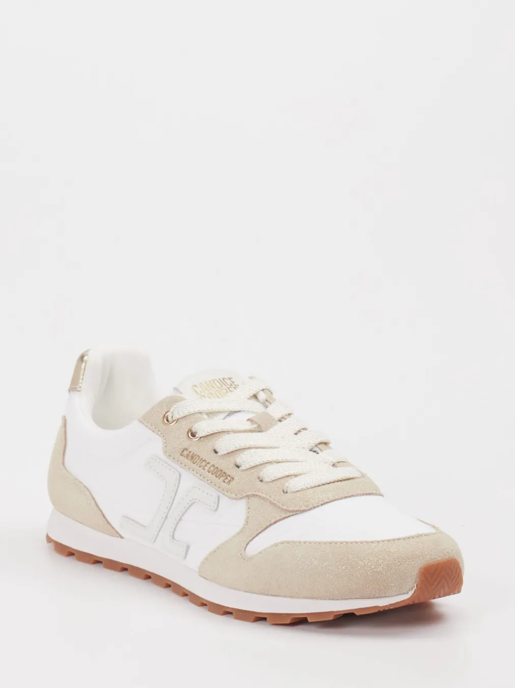 – Sneaker aus Velour/Textil-Candice Cooper Online