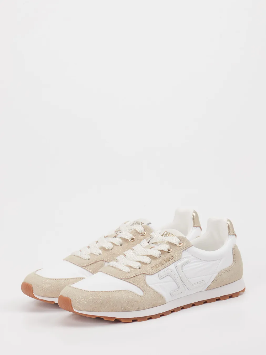 – Sneaker aus Velour/Textil-Candice Cooper Online