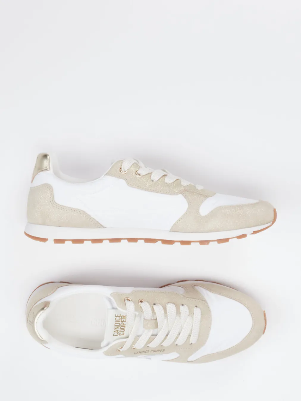 – Sneaker aus Velour/Textil-Candice Cooper Online