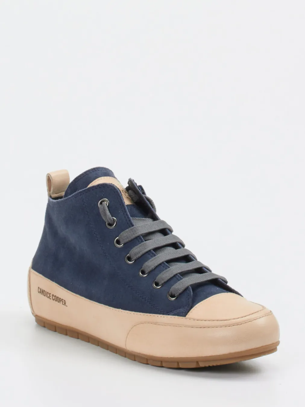 – Sneaker aus Leder in Dunkel-Candice Cooper Online