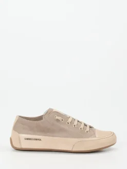 – Sneaker aus Veloursleder in Taupe-Candice Cooper New