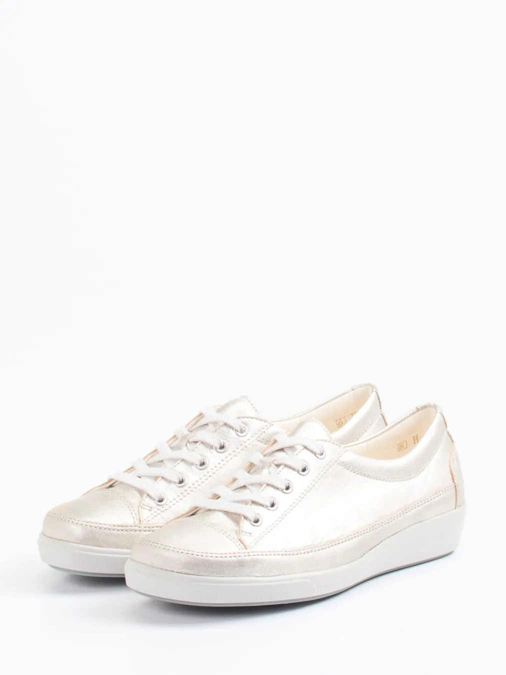 – Komfort-Sneaker aus Metallicleder-Christian Dietz Hot