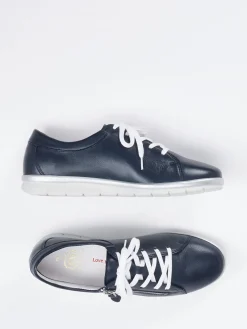 – Komfort-Sneaker aus Kalbleder Dunkel-Christian Dietz Clearance