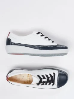 – Komfort-Sneaker aus Kalbleder Weiß-Christian Dietz Sale