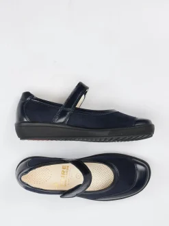 – Mary Janes aus Stretchleder Dunkel-Christian Dietz