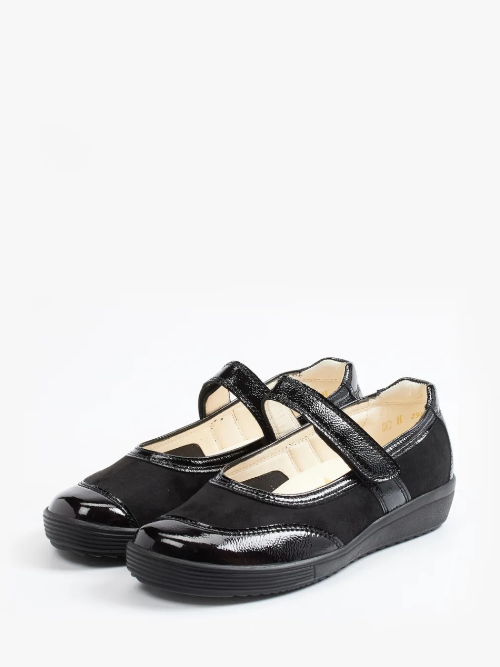 – Mary Janes aus Stretch und Lackleder-Christian Dietz Online