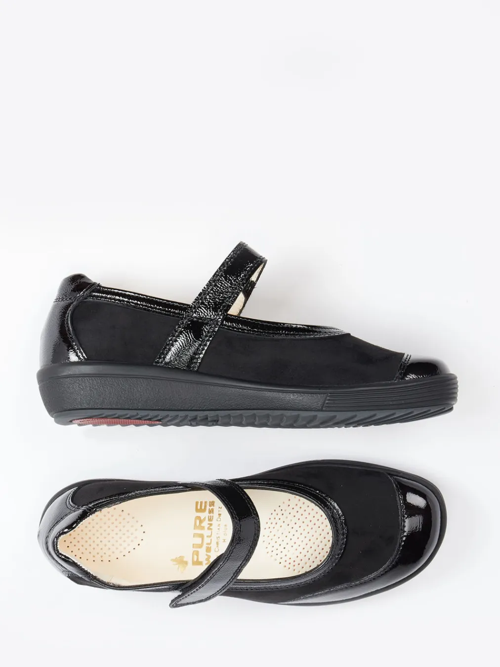 – Mary Janes aus Stretch und Lackleder-Christian Dietz Online