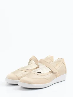 – Mary Jane Sneaker aus Stretch und Veloursleder-Christian Dietz Outlet