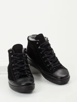 – Schnürboots aus Veloursleder-Christian Dietz Clearance