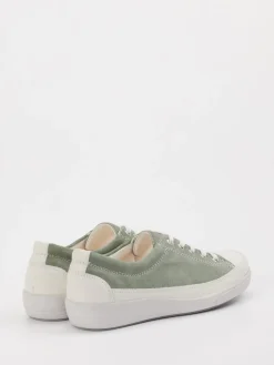 – Sneaker aus Veloursleder salbei-Christian Dietz Clearance