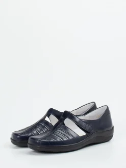 – Spangenschuh aus Kalbleder Dunkel-Christian Dietz Online