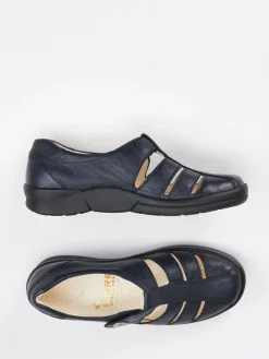 – Spangenschuh aus Kalbleder Dunkel-Christian Dietz Clearance