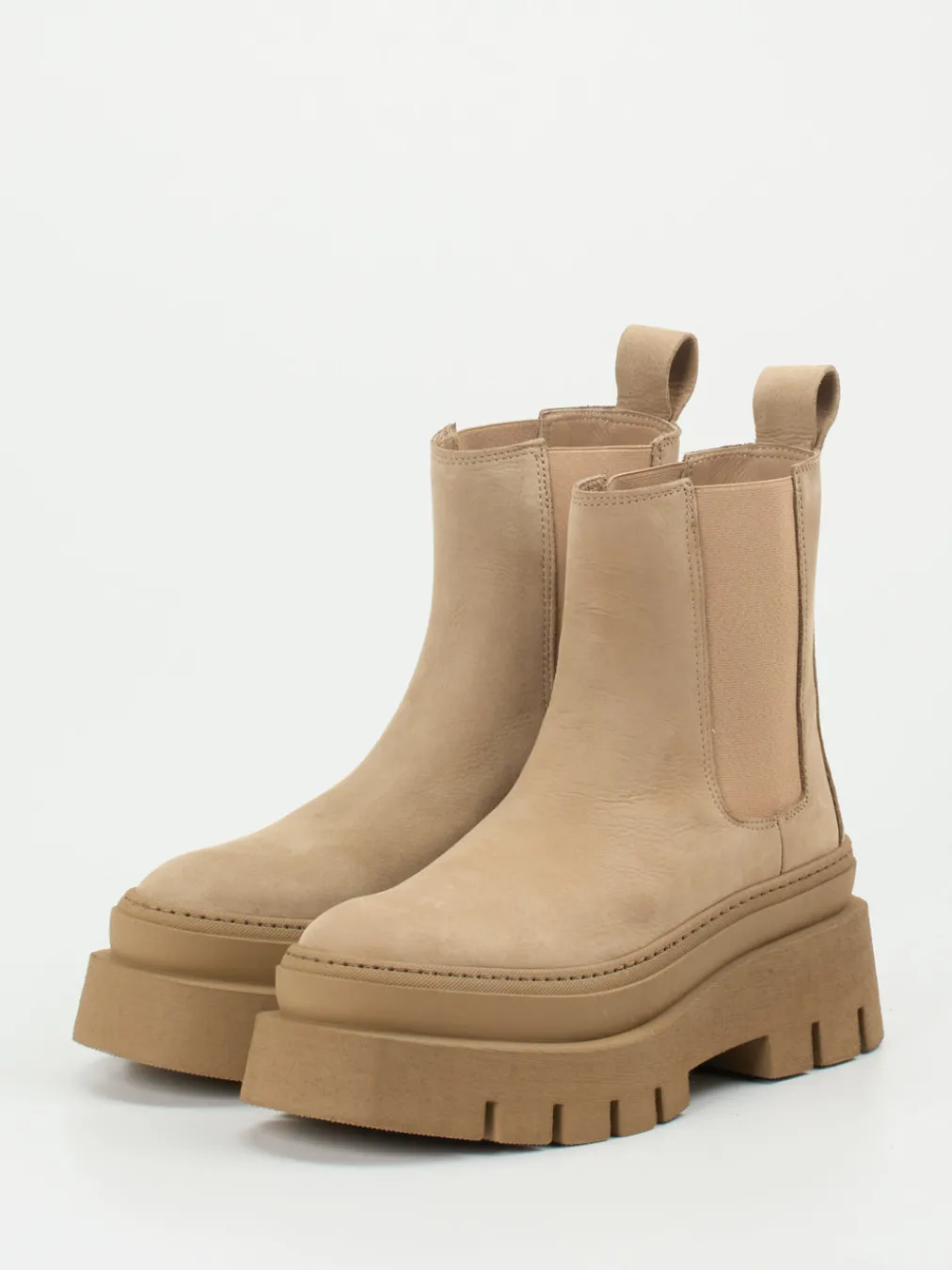 – Chelsea Boots aus Nubukleder Sandbeige-Copenhagen Outlet