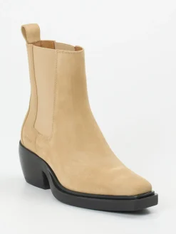 – Chelsea Boots aus Veloursleder Sand-Copenhagen Hot