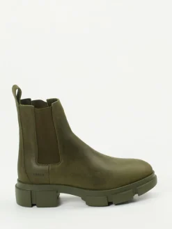 – Chelsea Boots aus Nubukleder oliv-Copenhagen Outlet