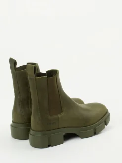 – Chelsea Boots aus Nubukleder oliv-Copenhagen Outlet