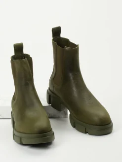 – Chelsea Boots aus Nubukleder oliv-Copenhagen Outlet
