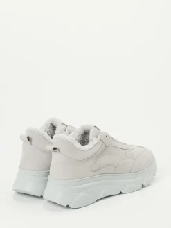 – Chunky Sneaker aus Nubukleder hell-Copenhagen Discount