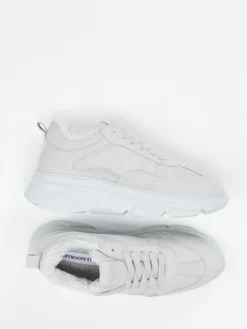 – Chunky Sneaker aus Nubukleder hell-Copenhagen Discount