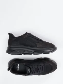 – Chunky Sneaker aus Velourleder und Glattleder-Copenhagen Online