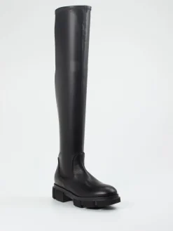 – Overknee-Stiefel aus Stretchleder-Copenhagen Hot