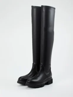 – Overknee-Stiefel aus Stretchleder-Copenhagen Hot