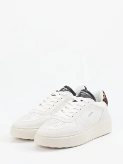 – Plateau-Sneaker aus Kalbleder Offwhite-Copenhagen Clearance