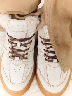 – Sneaker aus Kalbleder mit Teddyfutter-Copenhagen