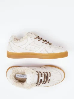 – Sneaker aus Kalbleder mit Teddyfutter-Copenhagen