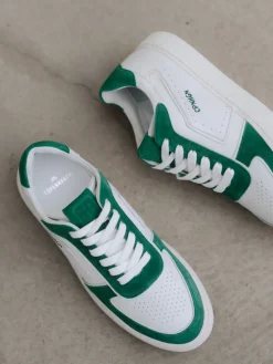 – Sneaker aus Kalbleder in -Grün-Copenhagen