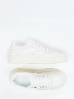 – Sneaker aus Kalbleder Offwhite-Copenhagen Discount