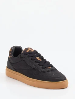 – Sneaker aus Kalbleder mit Leodetails-Copenhagen Sale