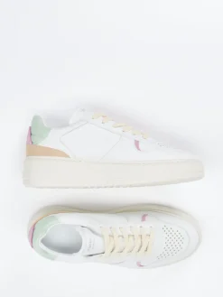 – Sneaker aus Kalbleder mit Plateausohle-Copenhagen Sale