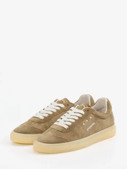 – Sneaker aus Veloursleder Sandbeige-Copenhagen Clearance
