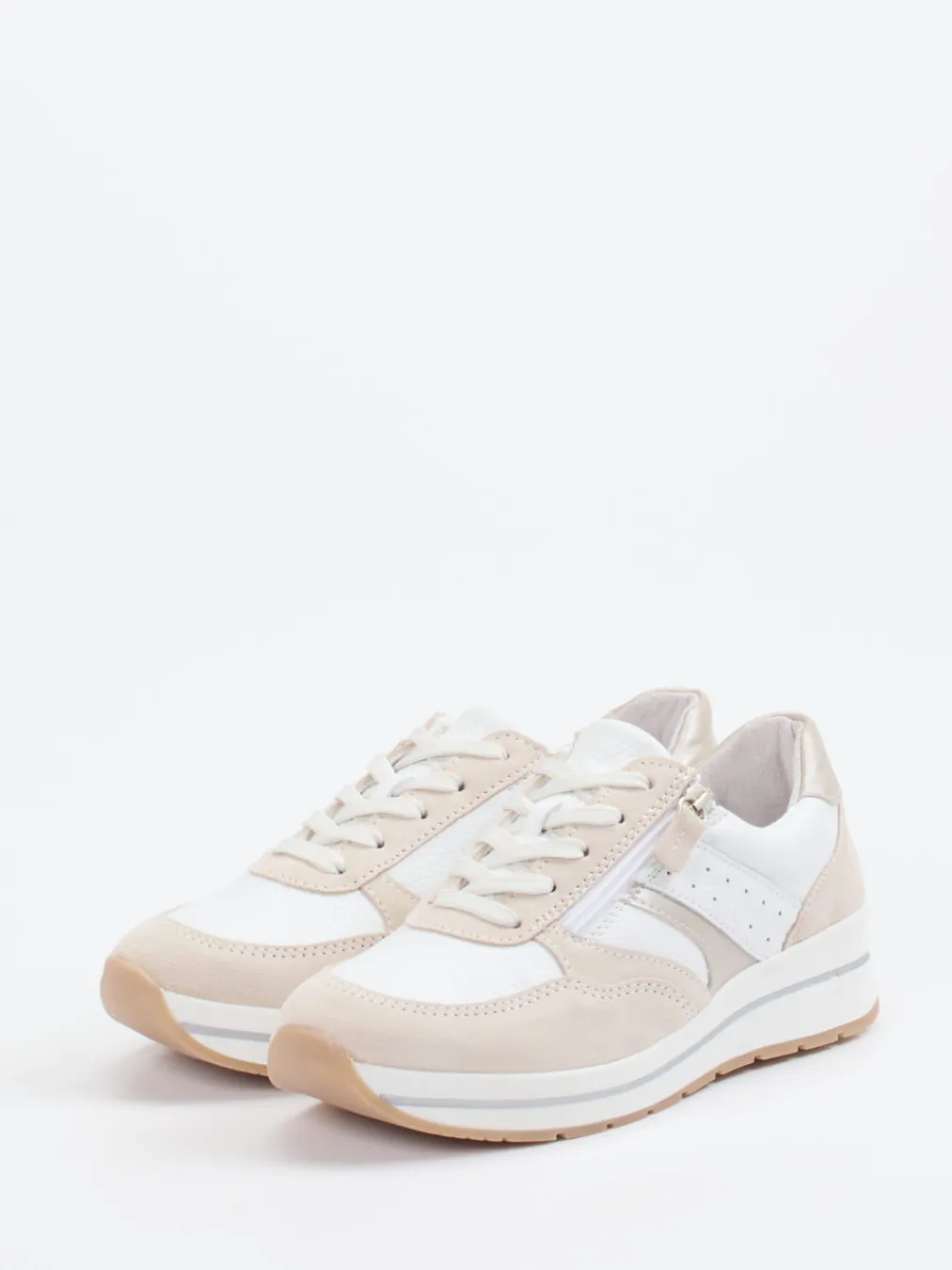 – Komfort-Sneaker aus Leder in-Cypres Soft Clearance