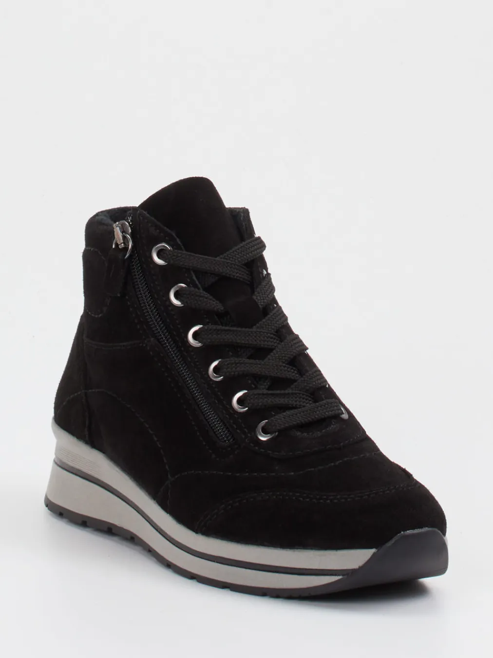 – Sneaker-Stiefelette aus Veloursleder-Cypres Soft Best