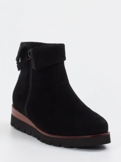 – Ankle Boots aus Veloursleder-Di Lauro Sale