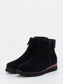 – Ankle Boots aus Veloursleder-Di Lauro Sale