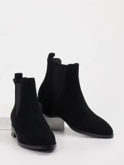 – Chelsea Boots aus Veloursleder-Di Lauro Clearance